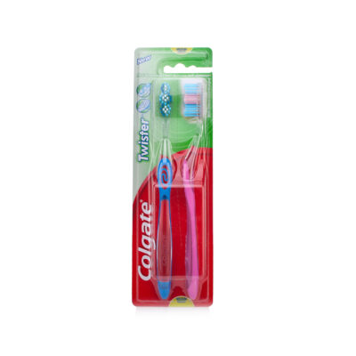 2 Colgate twister toothbrush