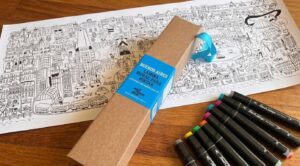 Color Your Mission (Poster + Markers) - Buenos Aires
