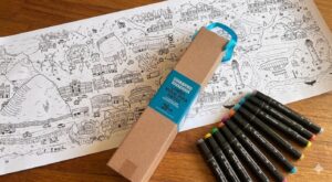 Color Your Mission (Poster + Markers) - Comodoro Rivadavia