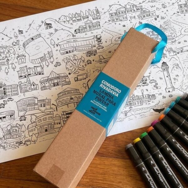Color Your Mission (Poster + Markers) - Comodoro Rivadavia