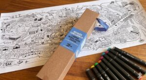 Color Your Mission (Poster + Markers) - Neuquen