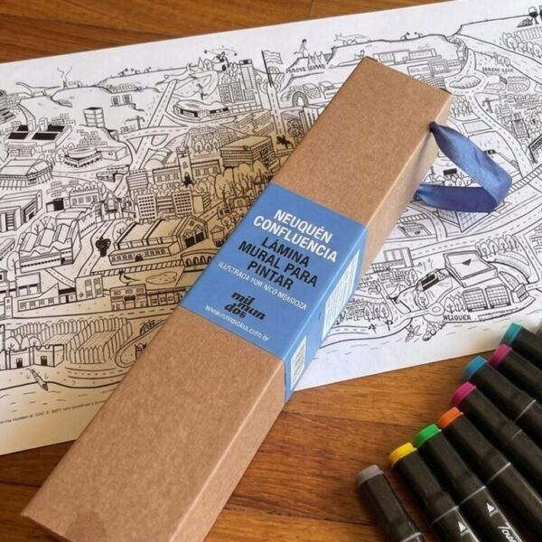 Color Your Mission (Poster + Markers) - Neuquen
