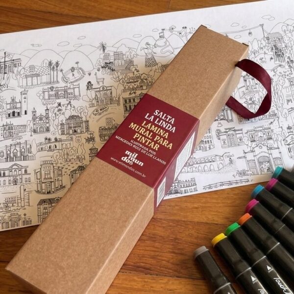 Color Your Mission (Poster + Markers) - Salta