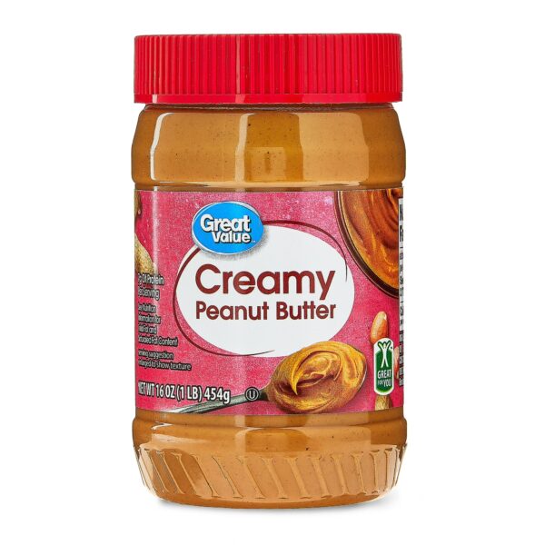 Great Value Creamy Peanut Butter