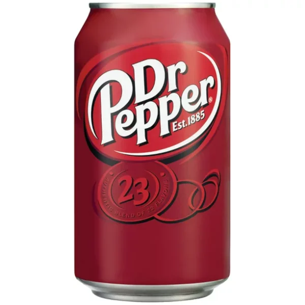 Dr Pepper Soda Can