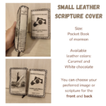 Small Leather Scripture Cover