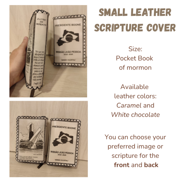 Small Leather Scripture Cover