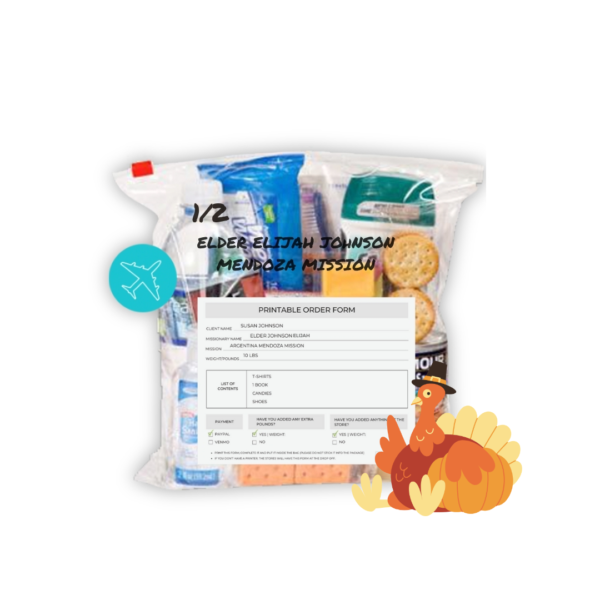 Thanksgiving Shipment - October 29th (Deadline to get us packages: Saturday, October 24th)