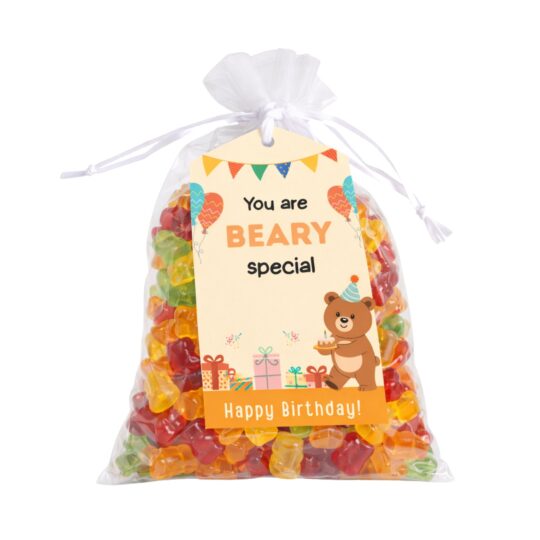 Gummy Bears Gift Bag (100g) - Birthday